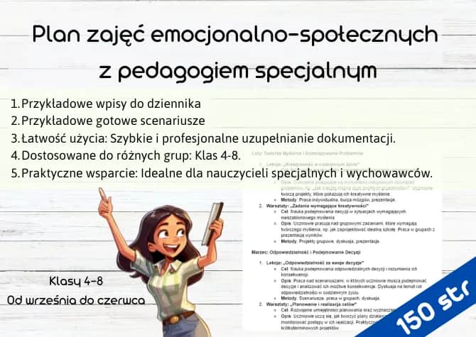 Scenariusze zajęć z pedagogiem: gotowe pomysły i wsparcie dla Ciebie!